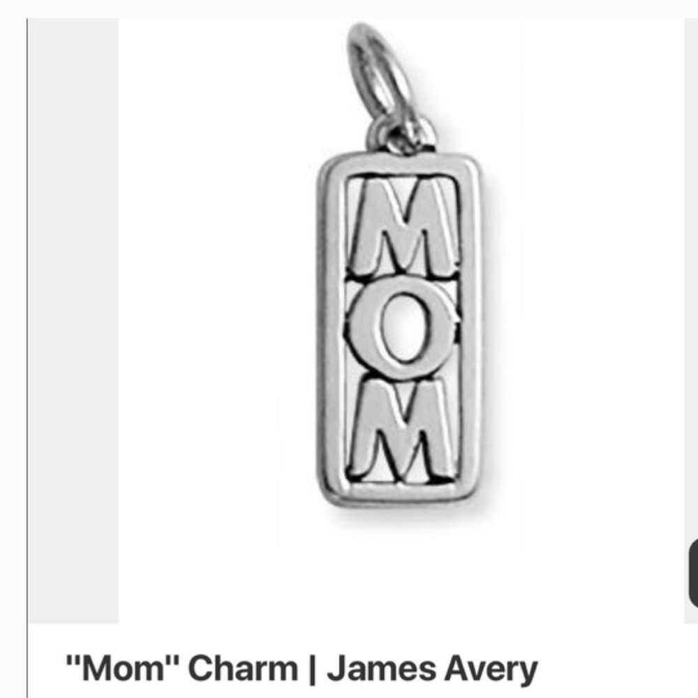 James Avery RETIRED Vertical “Mom” Charm